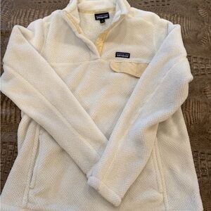 Patagonia Women's Off-White Cowl Sweater